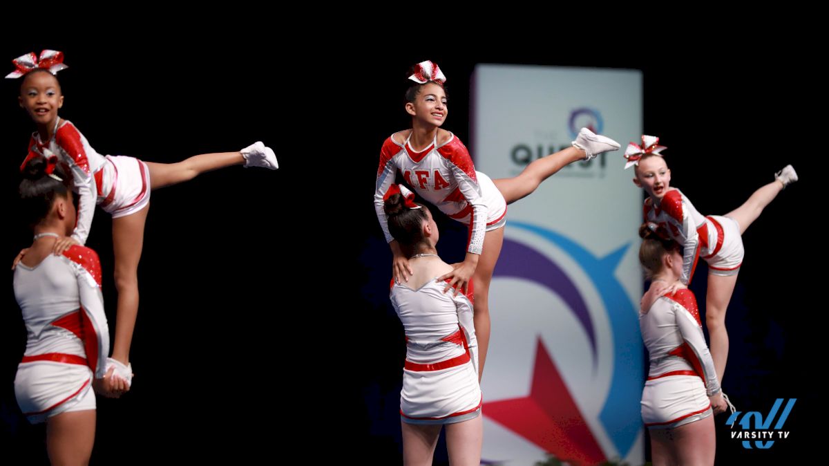 Reigning Quest Champions Display Polished Routine On Day 1