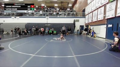 53 lbs Round 1 - Axton Kolbe, Middleton Wrestling Club vs Asher Anderson, Middleton Wrestling Club