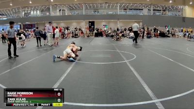 88 lbs Round 2 - Raige Morrison, Ohio Gold vs Zakk Kulas, Junior Terps Xpress