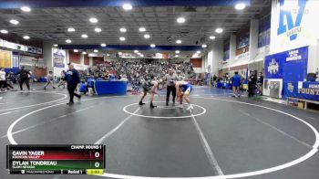 175 lbs Champ. Round 1 - Gavin Yager, Fountain Valley vs Dylan Tondreau, SLAM! NEVADA