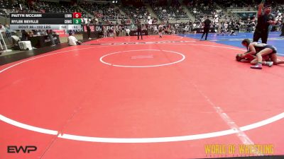 102 lbs Consolation - Paityn McCann, Lady Outlaw Wrestling Academy vs Rylee Beville, Cocoa Beach Wrestling Club