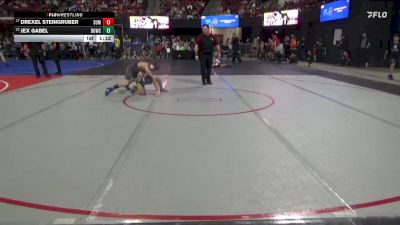 113 lbs Champ. Round 2 - Jex Gabel, Shepherd Wrestling Club vs Drexel Steingruber, Headwaters Wrestling Academy