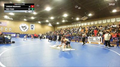 113 lbs Quarterfinal - Jordan Medrano, Cesar Chavez vs Reo Thao, Sunnyside