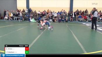 90 lbs Round 1 - Parker Madison, Summit Wrestling Academy vs Grayson Zirbes, Alexandria