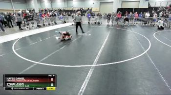 70 lbs Cons. Round 5 - Tyler Lyden, Pinnacle Wrestling Club vs Hayes Daniel, Threestyle Wrestling Of Oklahoma