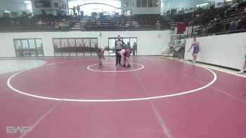 195 lbs Quarterfinal - Teddy Buckskin, Hilldale vs Bryce Ragsdale, Morris JH/HS Wrestling