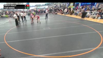 126 lbs Cons. Round 5 - Tyler Herring, Level Up vs Marlon Charley, BTW