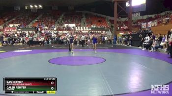 3-2-1A 126 Cons. Round 1 - Caleb Renyer, Sabetha vs Kash Henke, Belleville-Republic County