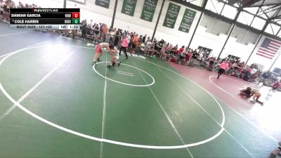 121-125 lbs Champ. Round 1 - Cole Harris, Reed Custer vs Damian Garcia, War Dog Wrestling