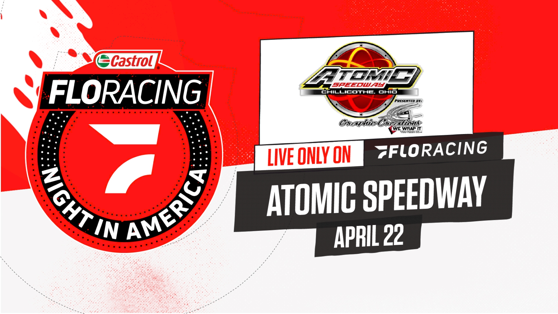 2021 Castrol FloRacing Night in America at Atomic Speedway - Schedule