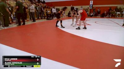 68-72 lbs Round 5 - Eliana Gonzalez, Wiggins Youth vs Kyle Jarboe, Eaton WC