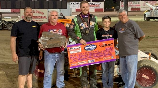 Brody Roa Take USAC West Coast Sprint Feature In Tulare