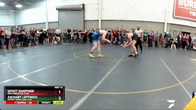 187 lbs Semifinal - Wyatt Shaffner, Reel Wrestling Club vs Zachary Leftwich, Osprey Wrestling Club