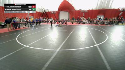 14U Boys - 75 lbs Cons. Round 2 - Joseph Waechter, Mukwonago Wrestling Club vs Cole Gunderson, Victory School Of Wrestling