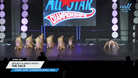 Project N Dance Studio - The Face [2025 Junior - Contemporary/Lyrical - Small Day 1] 2025 ASCS Dance Grand Nationals & Cheer Showdown