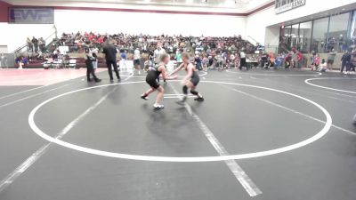 60-66 lbs Rr Rnd 3 - Piper Staggs, Ponca City Wildcat Wrestling vs Temperance Lehew, Cowboy Wrestling Club