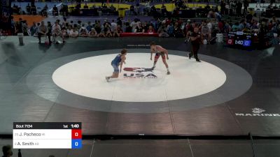 157 lbs Rnd Of 32 - Julius Pacheco, MI vs Augustus Smith, AR