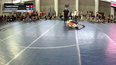 115 lbs Semis - Tarren Sarver, Wyoming vs Chance Shirley, Washington