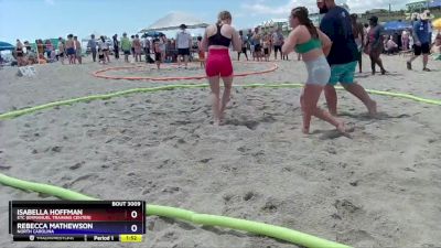 60 lbs Semifinal - Isabella Hoffman, ETC (Emmanuel Training Center) vs Rebecca Mathewson, North Carolina