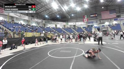 65 lbs Rr Rnd 1 - Nicolas Lott, Dragon Wrestling CO vs Lysius Romero, Valley Bad Boys