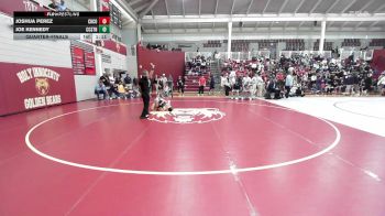 138 lbs Quarterfinal - Joshua Perez, Christopher Columbus vs Joe Kennedy, Chattanooga Christian