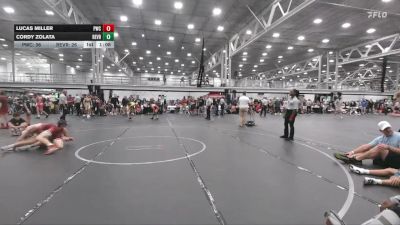 130 lbs Round 8 (10 Team) - Cordy Zolata, Revival Riddlers vs Lucas Miller, Pride WC