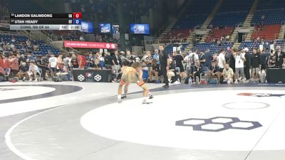 138 lbs Cons. Rd Of 64 - Landon Salindong, California vs Utah Heady, Kentucky