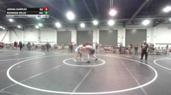 Semifinal - Leeona Samples, Relentless vs Makenzie Willis, Unattached