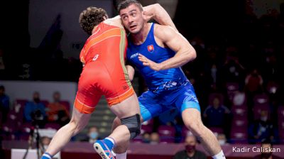 74 kg Semifinal - Razambek ZHAMALOV, RUS vs Tajmuraz SALKAZANOV, SVK