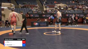 97 lbs Champ. Round 2 - Josef Rau, Titan Mercury Wrestling Club (TMWC) vs Brandon Marshall, Big Game Wrestling Club