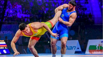97 kg Semifinal -  Abdulrashid SADULAEV (RUS) vs Alisher YERGALI (KAZ)