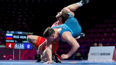 125 kg Semifinal - Sergei KOZYREV (RUS) vs Daniel LIGETI (HUN)