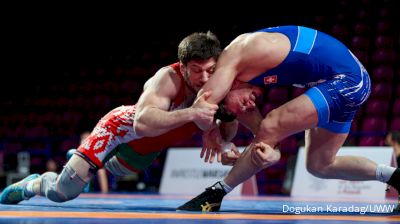 92 kg Semifinal - Hajy RAJABAU (BLR) vs Samuel SCHERRER (SUI)