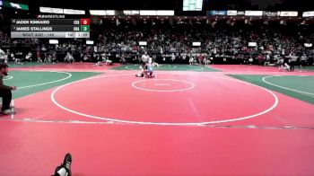 140 lbs Champ. Round 2 - James Stallings, Unattached vs Jaden Kinnaird, CEN1