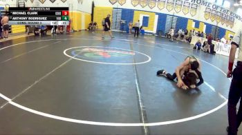113 lbs Cons. Round 3 - MICHAEL CLARK, Cypress Creek H S vs Anthony Rodriguez, Viera