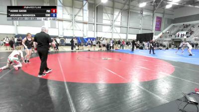 125 lbs 5th Place Match - Korie Giese, Prometheus Wrestling Club vs Arianna Mendoza, Tri Cities Wrestling Club