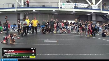 52 lbs Round 3 (8 Team) - Jackson Wells, East Coast Elite vs Leo Latsha, Scanlan WA