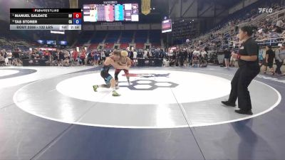 132 lbs Quarters - Manuel Saldate, NV vs Tas Storer, CA