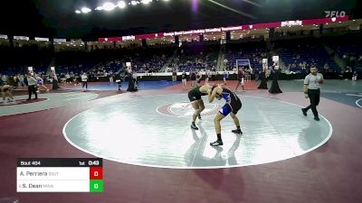 190 lbs Round Of 64 - Anthony Perriera, Southington vs Sam Dean, Minnechaug