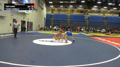 133 lbs Semifinal - Jeff Lopez, Oregon State vs Gavin Caprella, Air Force