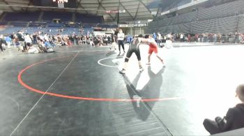 187 lbs 5th Place Match - Forrest Dolan, Franklin Pierce Cardinal Wrestling Club vs Noah Nicol Mills, Piranha Wrestling Club