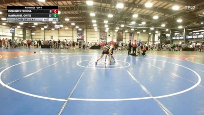 113 lbs Consi Of 16 #1 - Dominick Sousa, RI vs Nathaniel Ortiz, CT