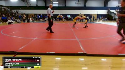 125 lbs Cons. Round 2 - Dominic Flatt, Millersville vs Rocky Finnegan, Wilkes