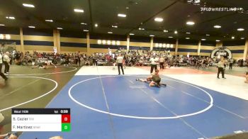 190 lbs Consi Of 16 #2 - Spencer Cazier, Dixie HS vs Freddy Martinez, Spartans