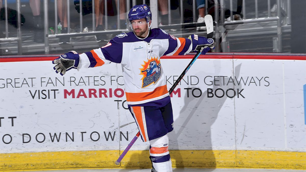 Aaron Luchuk Is A Leader On & Off The Ice For The Orlando Solar Bears