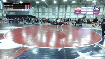 U20 Women - 68 lbs Cons. Round 4 - Mollie Dare, CO vs Ava Collins, OR