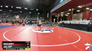 3A-285 lbs Champ. Round 1 - Heath Henkle, Newcastle/Upton vs Coby Jones, Mountain View