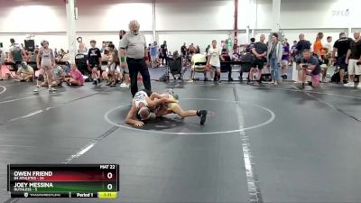 76 lbs Round 3 (4 Team) - Joey Messina, Ruthless vs Owen Friend, 84 Athletes