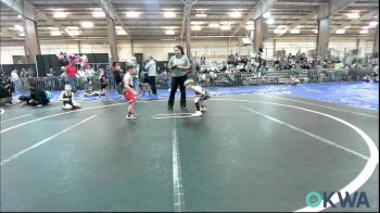 52 lbs Consi Of 8 #2 - Maverick Kean, Team Worx Wrestling Club vs Jace Olszta, All American Wrestling