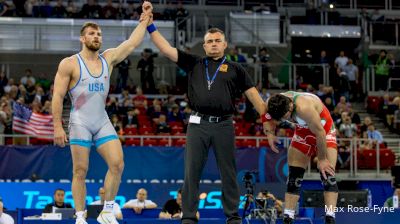 86 kg - Hassan Aliazam YAZDANICHARATI (IRI) vs. David TAYLOR III (USA)